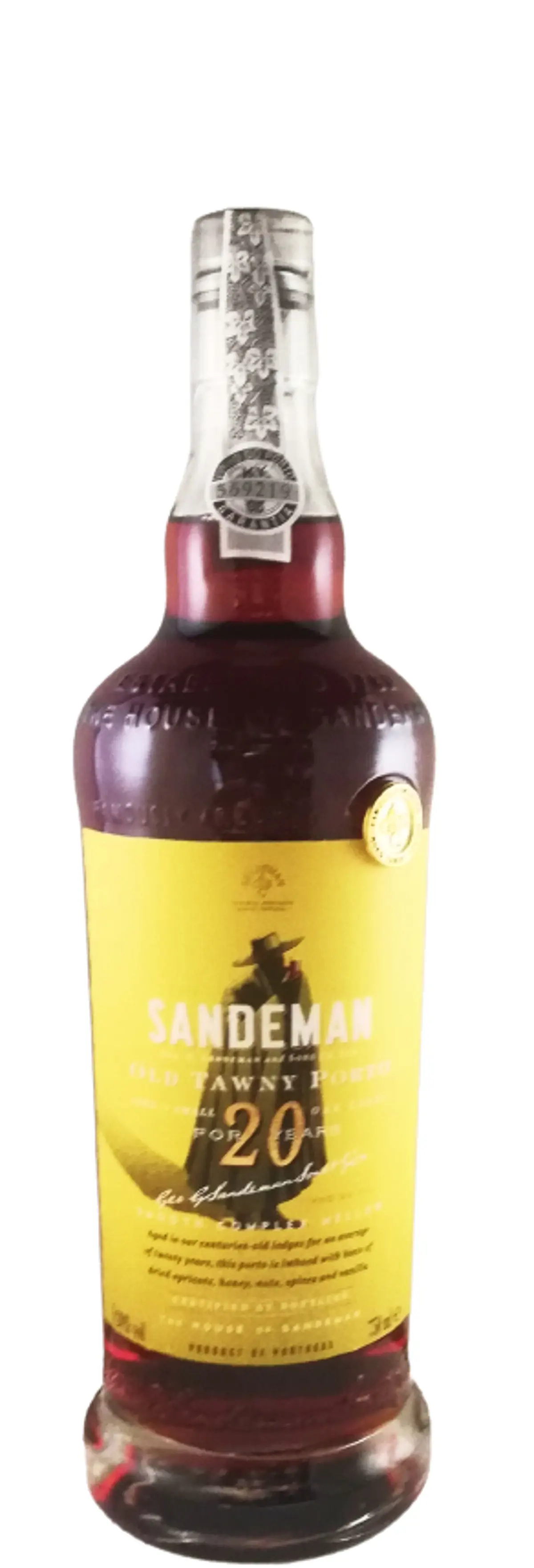 SANDEMAN 20 YEARS OLD TAWNY