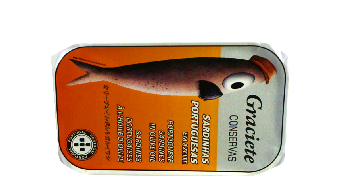 SARDINES IN OLIVE OIL BY GRACIETE