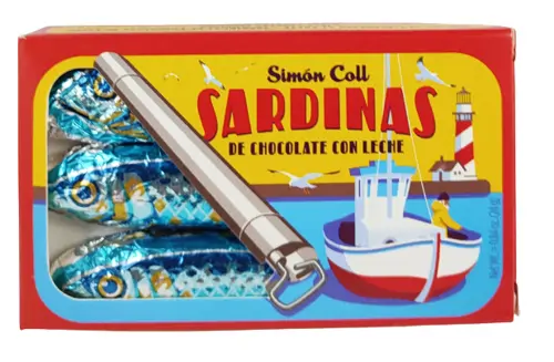 CHOCOLATE SARDINES BY SIMON COLL