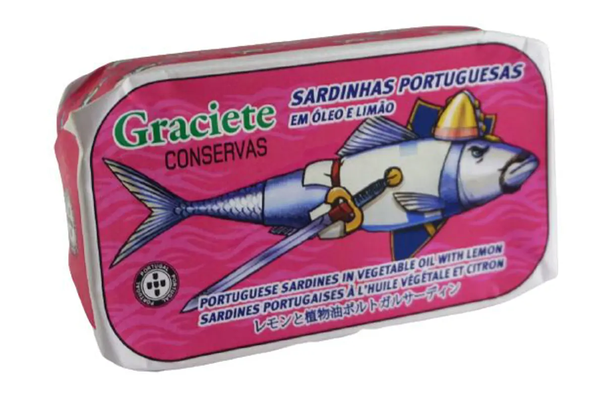 SARDINES IN OIL AND LEMON BY GRACIETE