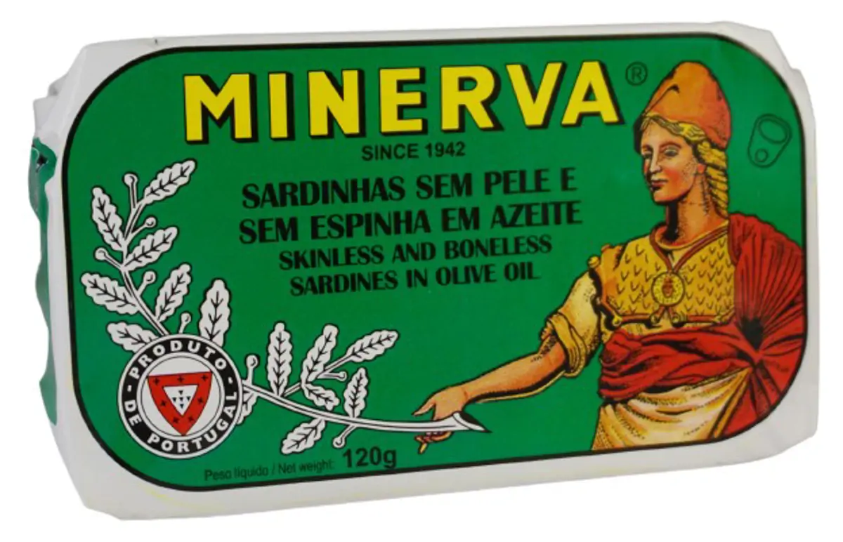 SKINLESS AND BONELESS SARDINES IN OLIVE OIL BY MINERVA