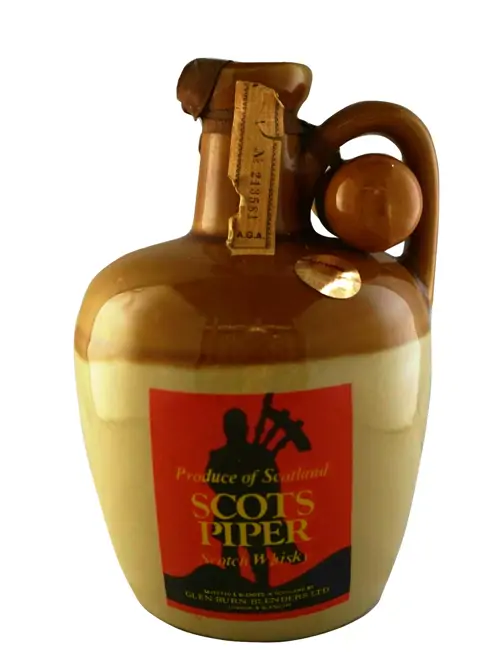 SCOTS PIPER WHISKY DECANTER