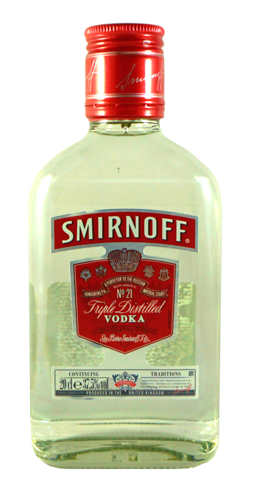 SMIRNOFF RED VODKA (200 ML)