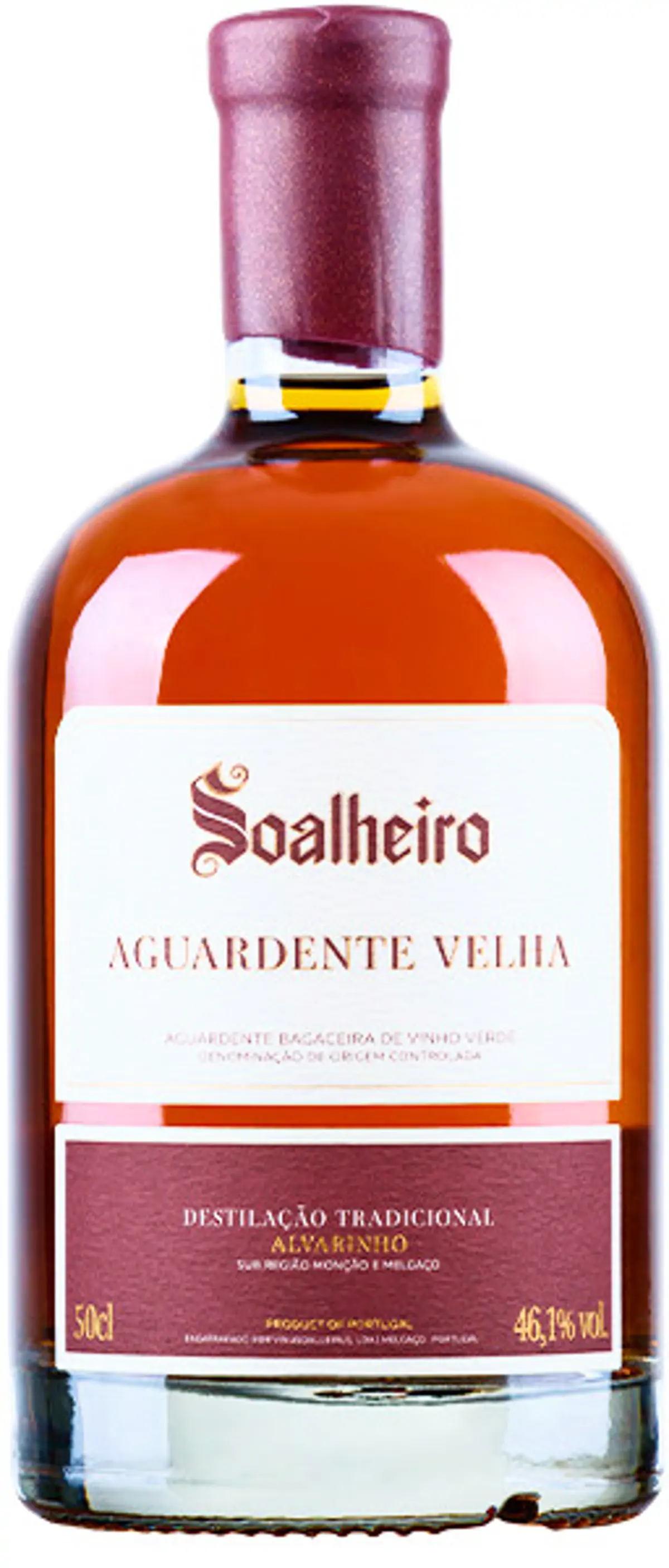 SOALHEIRO OLD AGUARDENTE BAGACEIRA (500 ML)