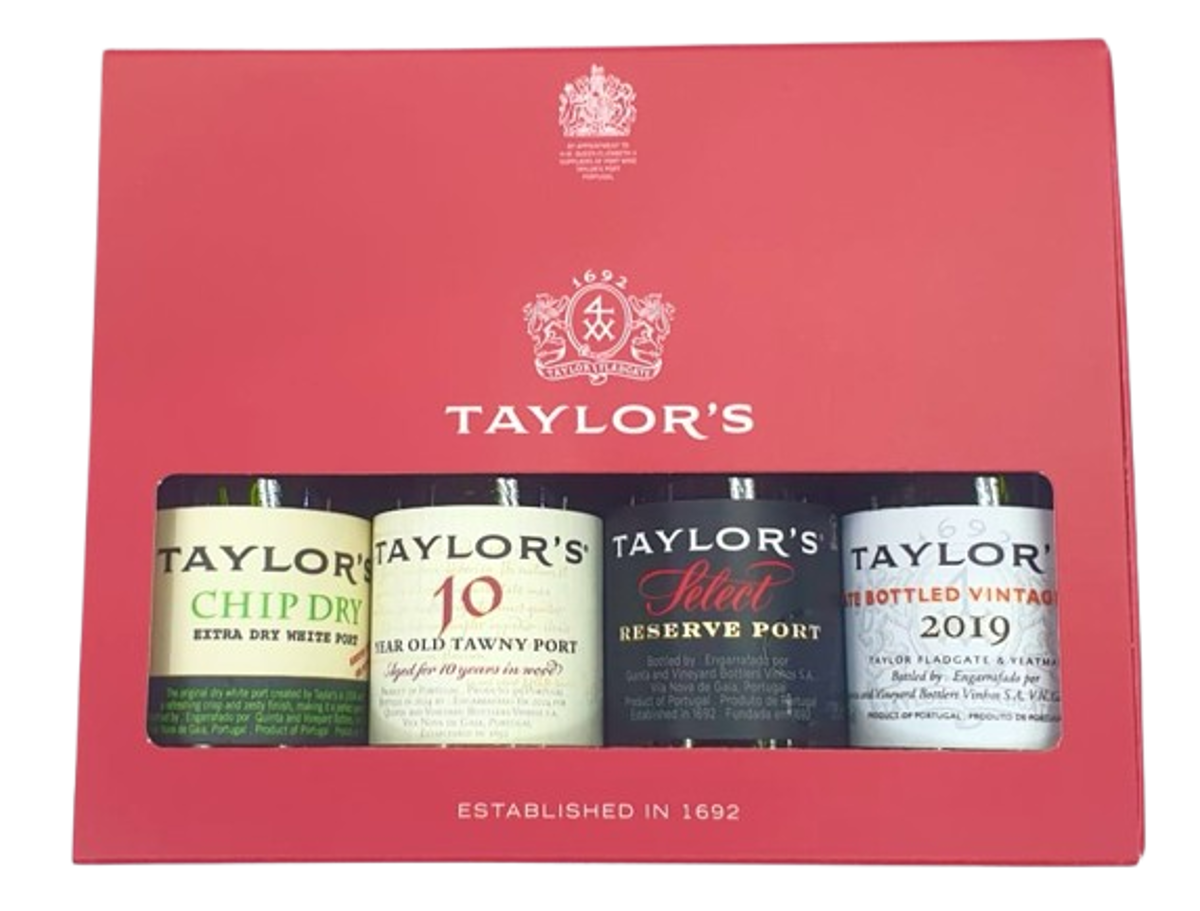 TAYLOR´S SET 4 MINIATURES PORT WINE