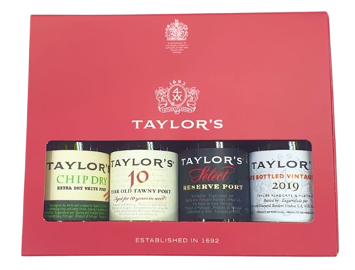 TAYLOR´S SET 4 MINIATURES PORT WINE