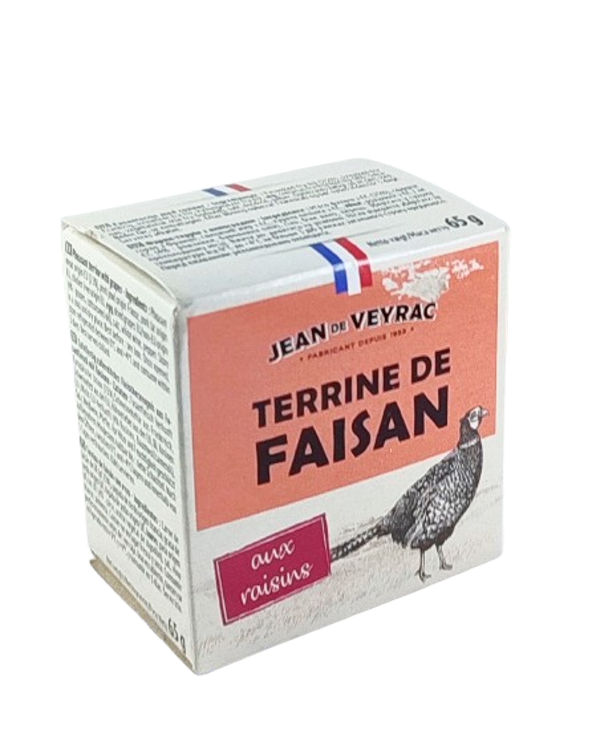 TERRINA DE FAISÃO COM PASSAS JEAN DE VEYRAC