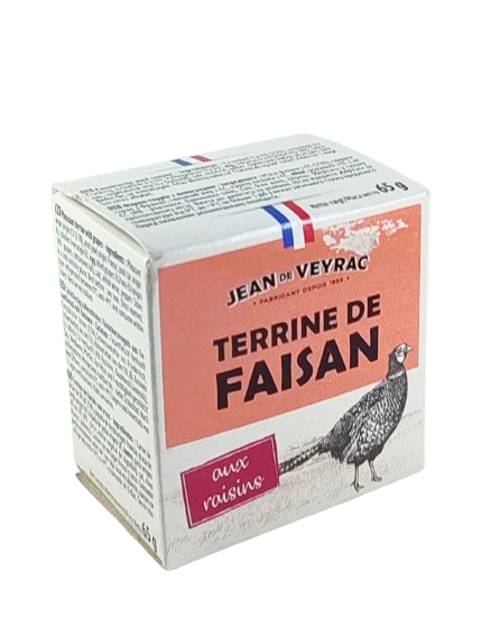 TERRINA DE FAISÃO COM PASSAS JEAN DE VEYRAC