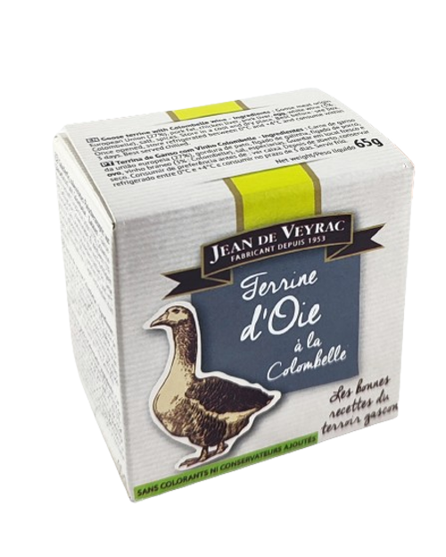 TERRINA DE GANSO COM VINHO COLOMBELLE JEAN DE VEYRAC