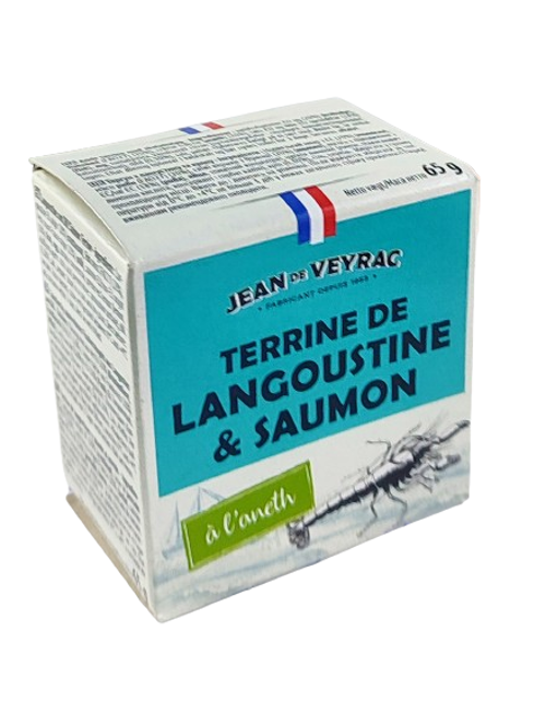 TERRINA DE LAGOSTA E SALMÃO JEAN DE VEYRAC (65GR)