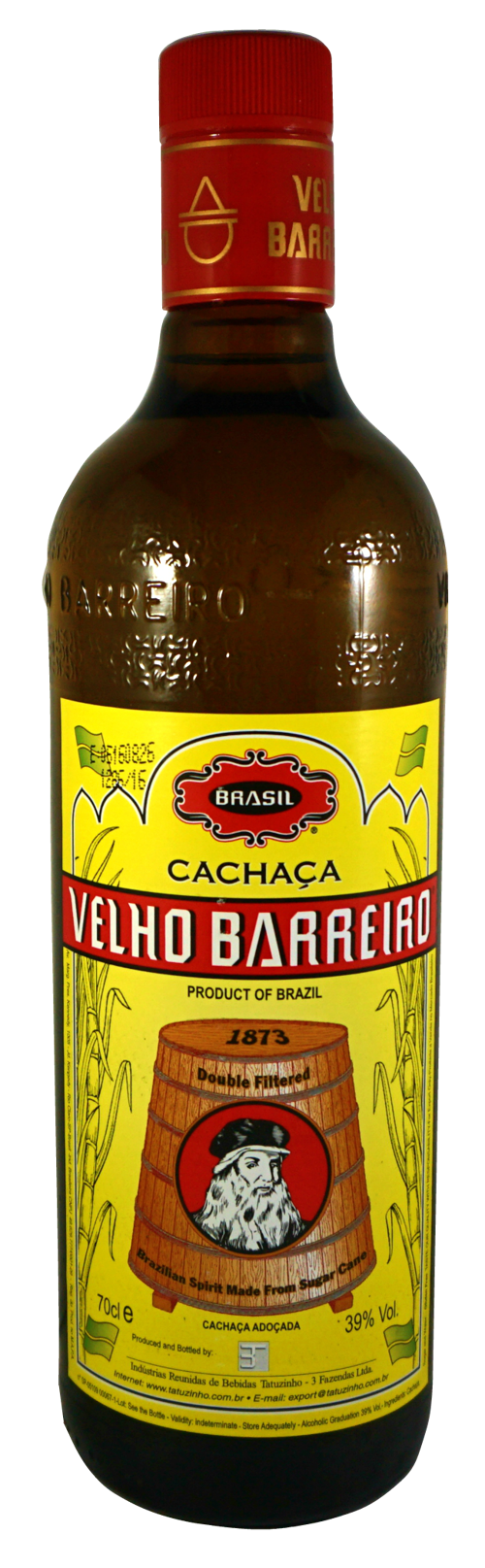VELHO BARREIRO SUGAR CANE SPIRIT