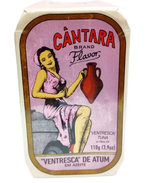 VENTRESCA DE ATUM EM AZEITE (CÂNTARA)
