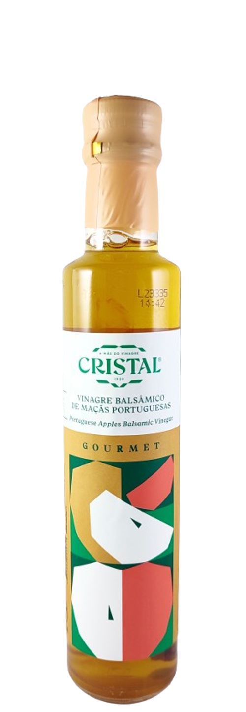 VINAGRE CRISTAL BALSÂMICO DE MAÇÃS PORTUGUESAS