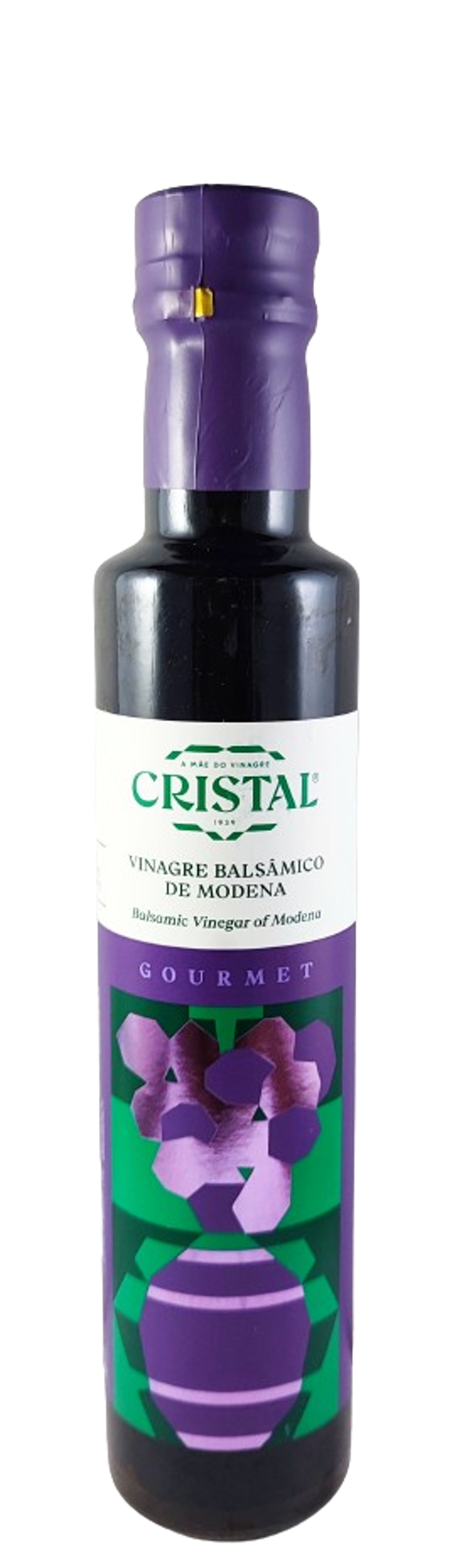 VINAGRE CRISTAL BALSÃMICO DE MODENA GOURMET