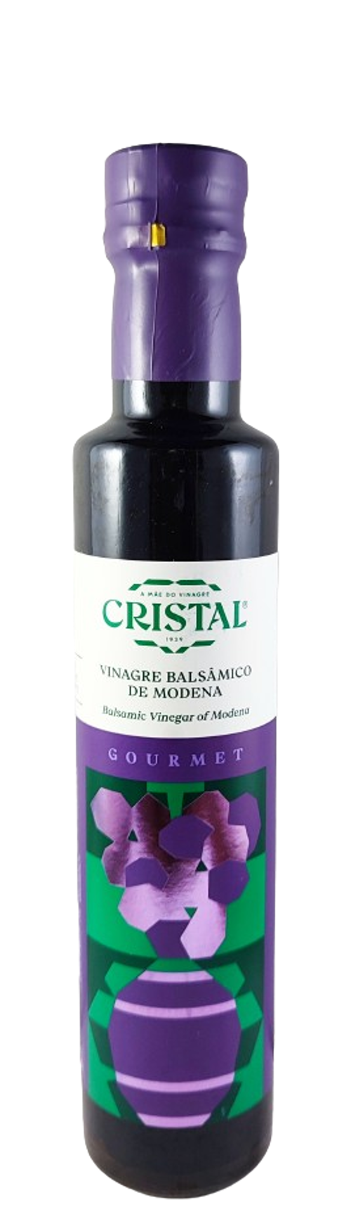 VINAGRE CRISTAL BALSÃMICO DE MODENA GOURMET
