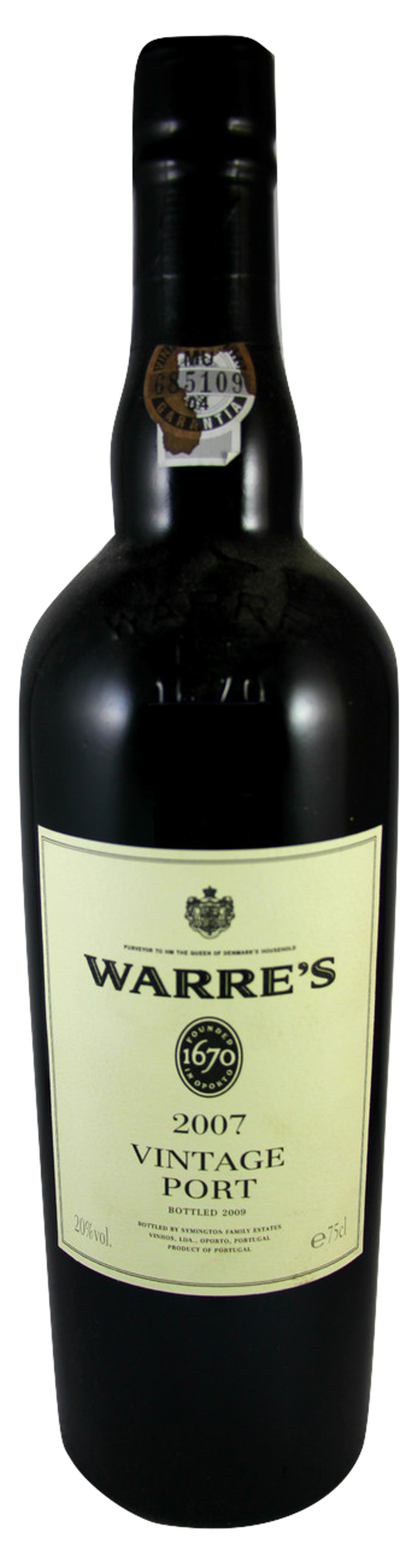 WARRE´S VINTAGE 2007