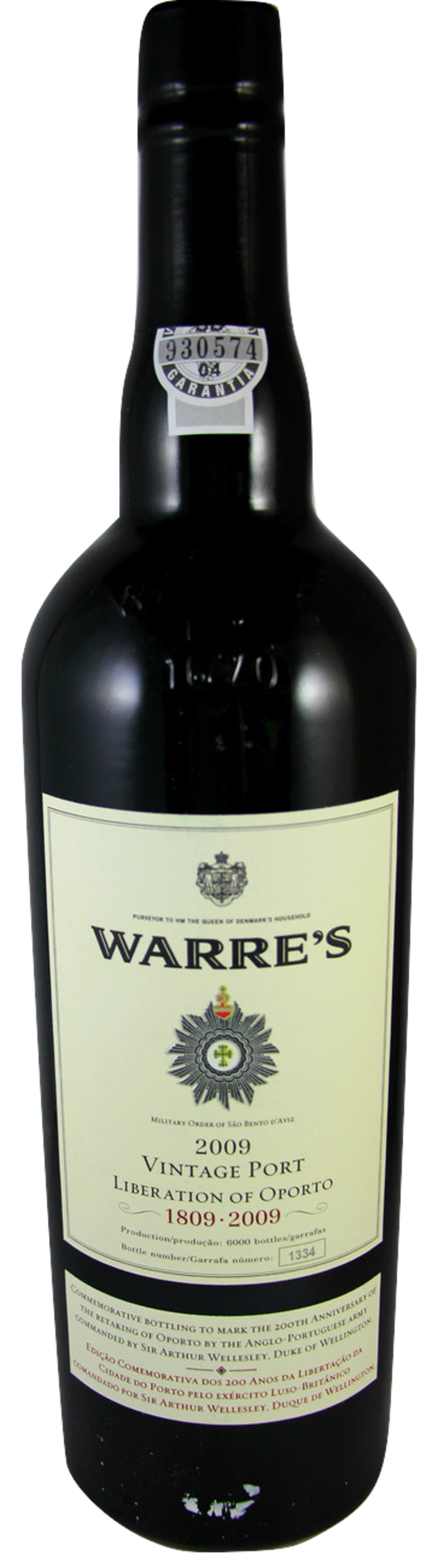 WARRE´S VINTAGE 2009