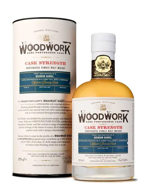 WOODWORK PORTUGUESE SINGLE MALT WHISKY