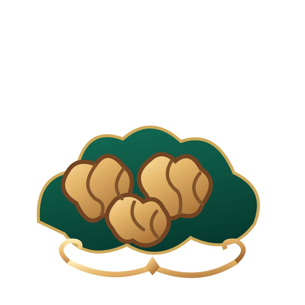 Illustration of walnuts