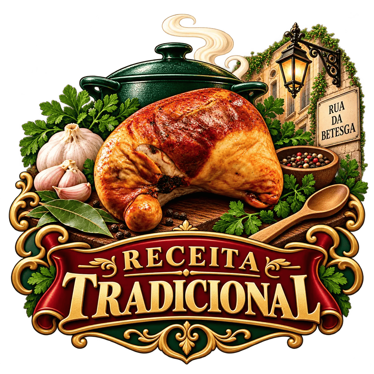 Bucho Recheado à Moda da Serra, Episódio 01 da Cozinha da Betesga